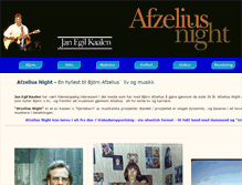 Tablet Screenshot of afzeliusnight.com